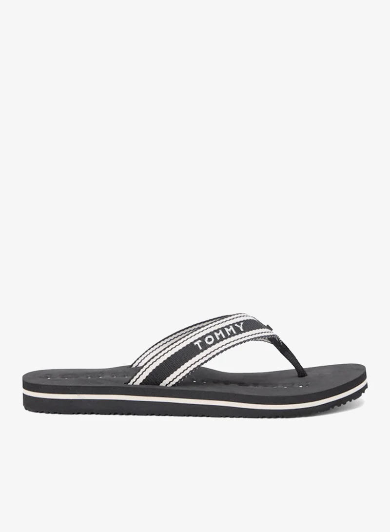 Webbing Strap Signature Flip-Flops